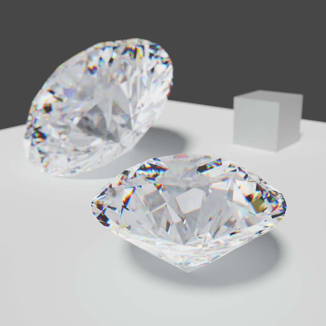 Diamond test render